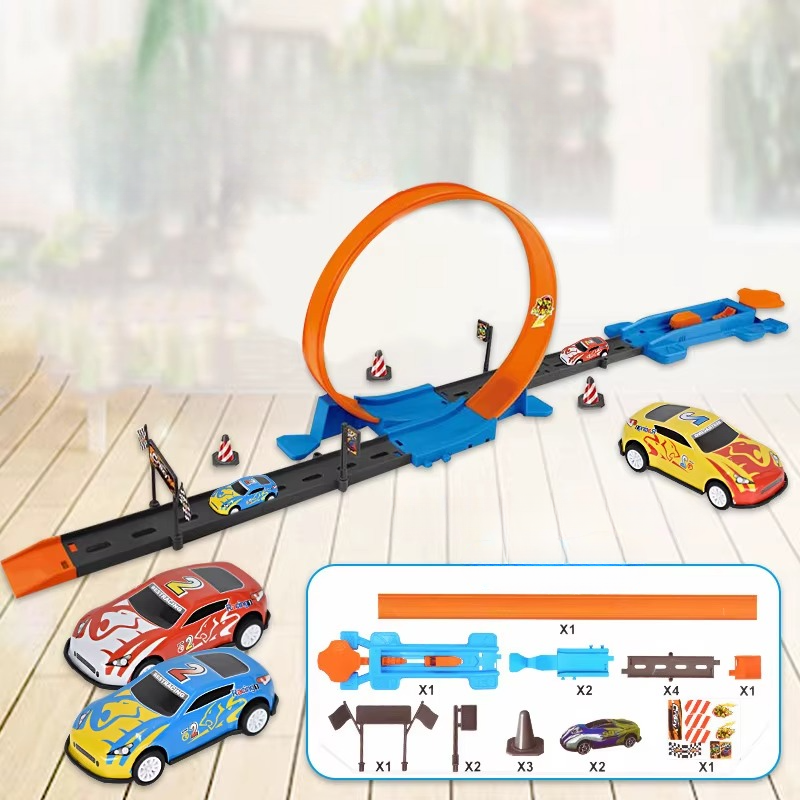 Double Race Track Set - Creative Play Fun and Educational