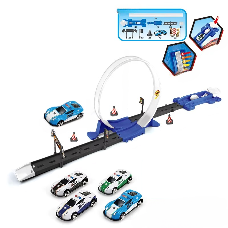 Double Race Track Set - Creative Play Fun and Educational