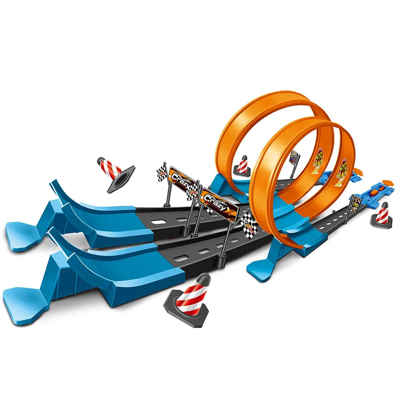 Double Race Track Set - Creative Play Fun and Educational