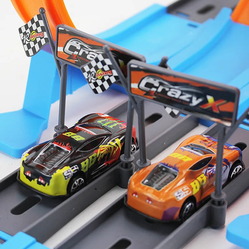 Double Race Track Set - Creative Play Fun and Educational