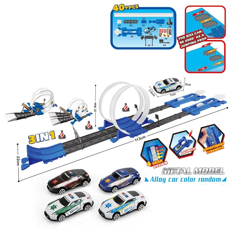 Double Race Track Set - Creative Play Fun and Educational