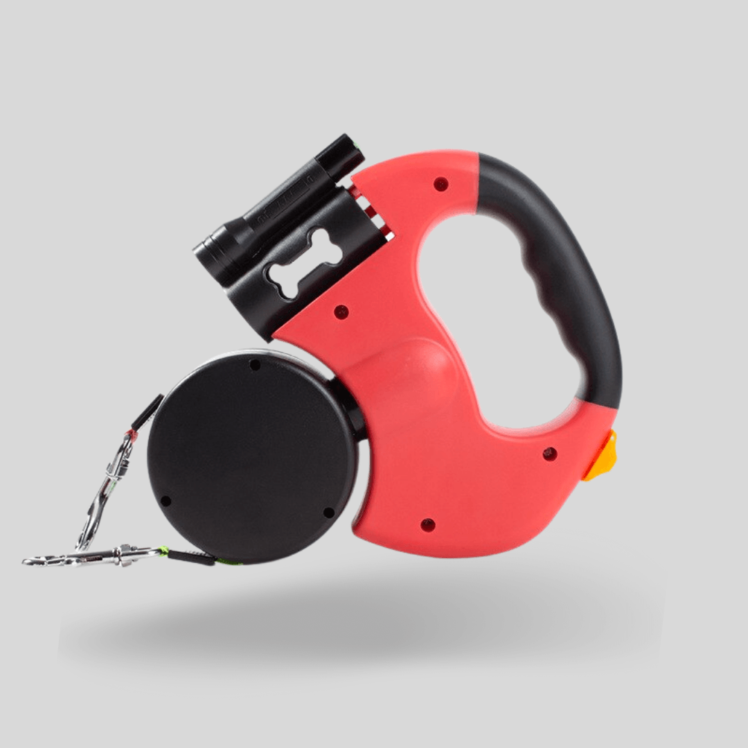 Pantino Multifunctional Double Dog Lead – Adjustable and Durable Lead for Two Dogs