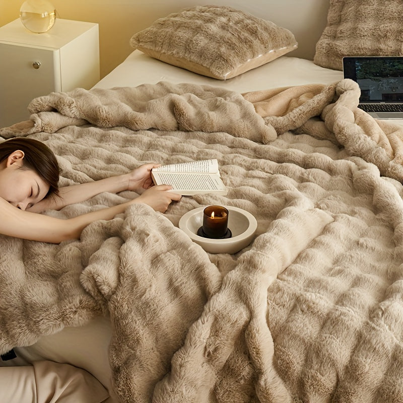 Reversible Fleece Blanket - Soft and Warm