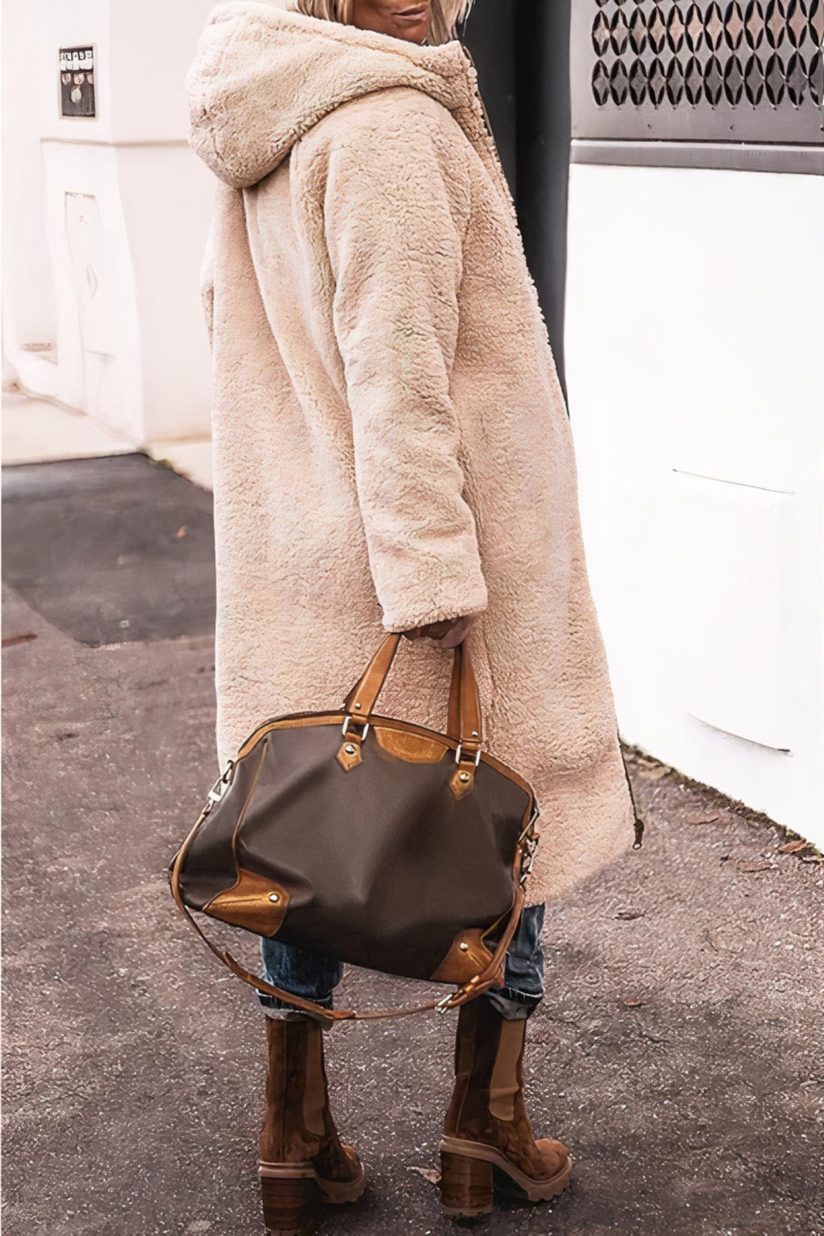 Reversible Windproof Parka for Women - Style & Comfort