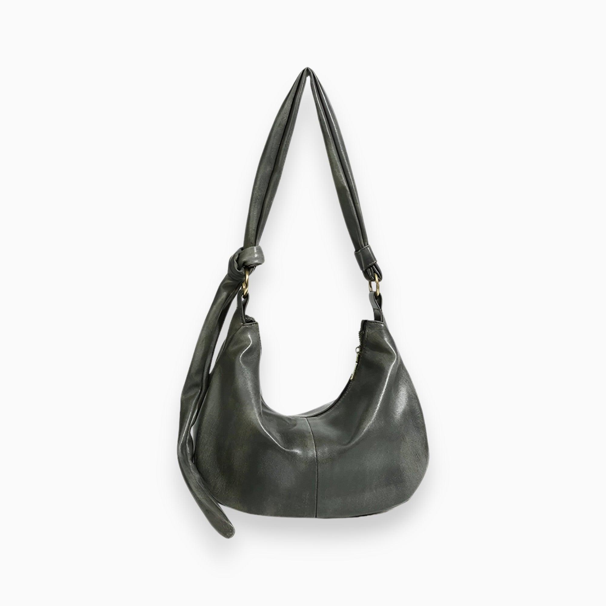 Vegan Leather Shoulder Bag - Serenity