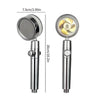 Water-saving Shower Head with 360° Rotation - AquaTurbo