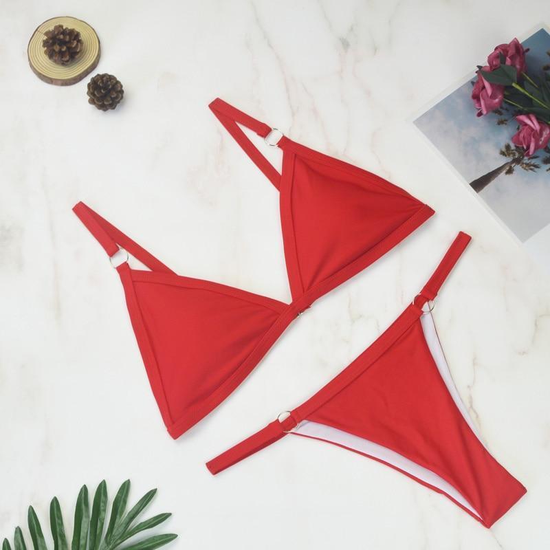 Flo | Stylish Triangle Bikini Set