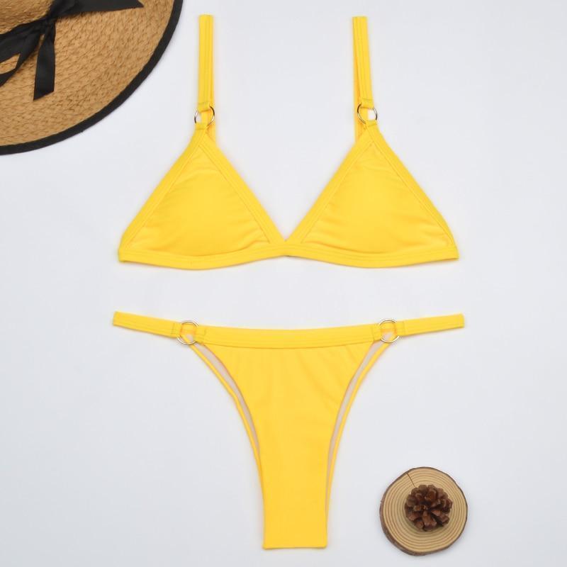Flo | Stylish Triangle Bikini Set