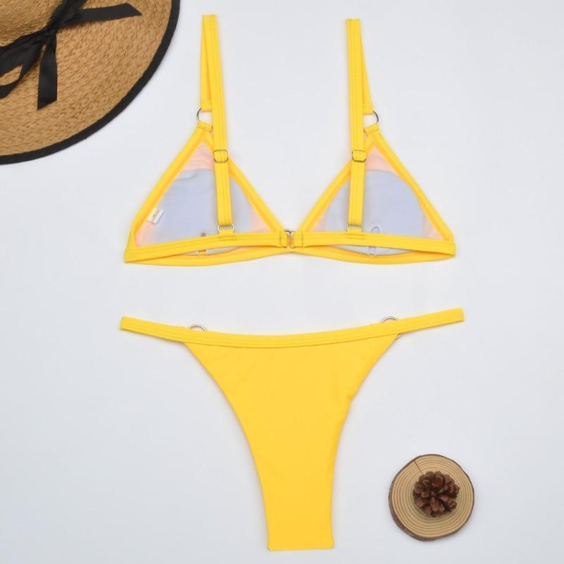 Flo | Stylish Triangle Bikini Set