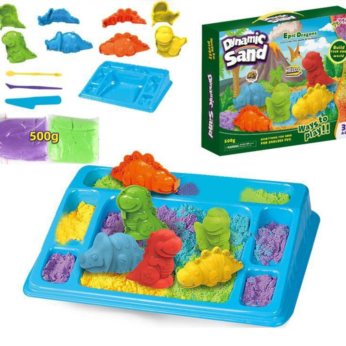 Kinetic Sand Play Set – CreativeSand