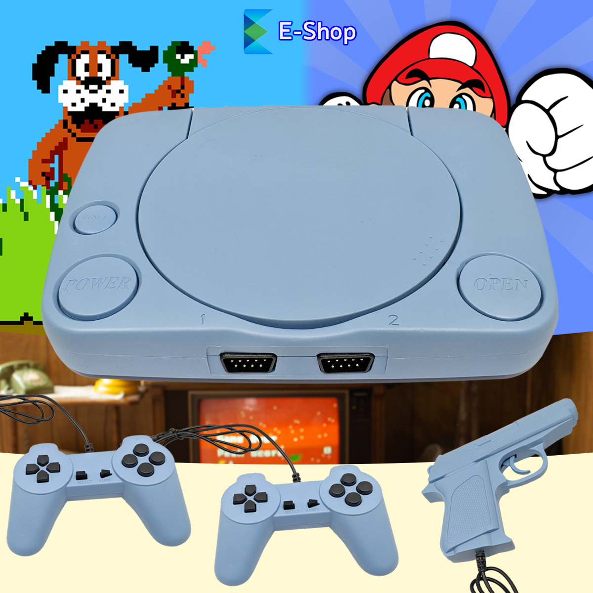 Retro TV Games Console – PixelPlay