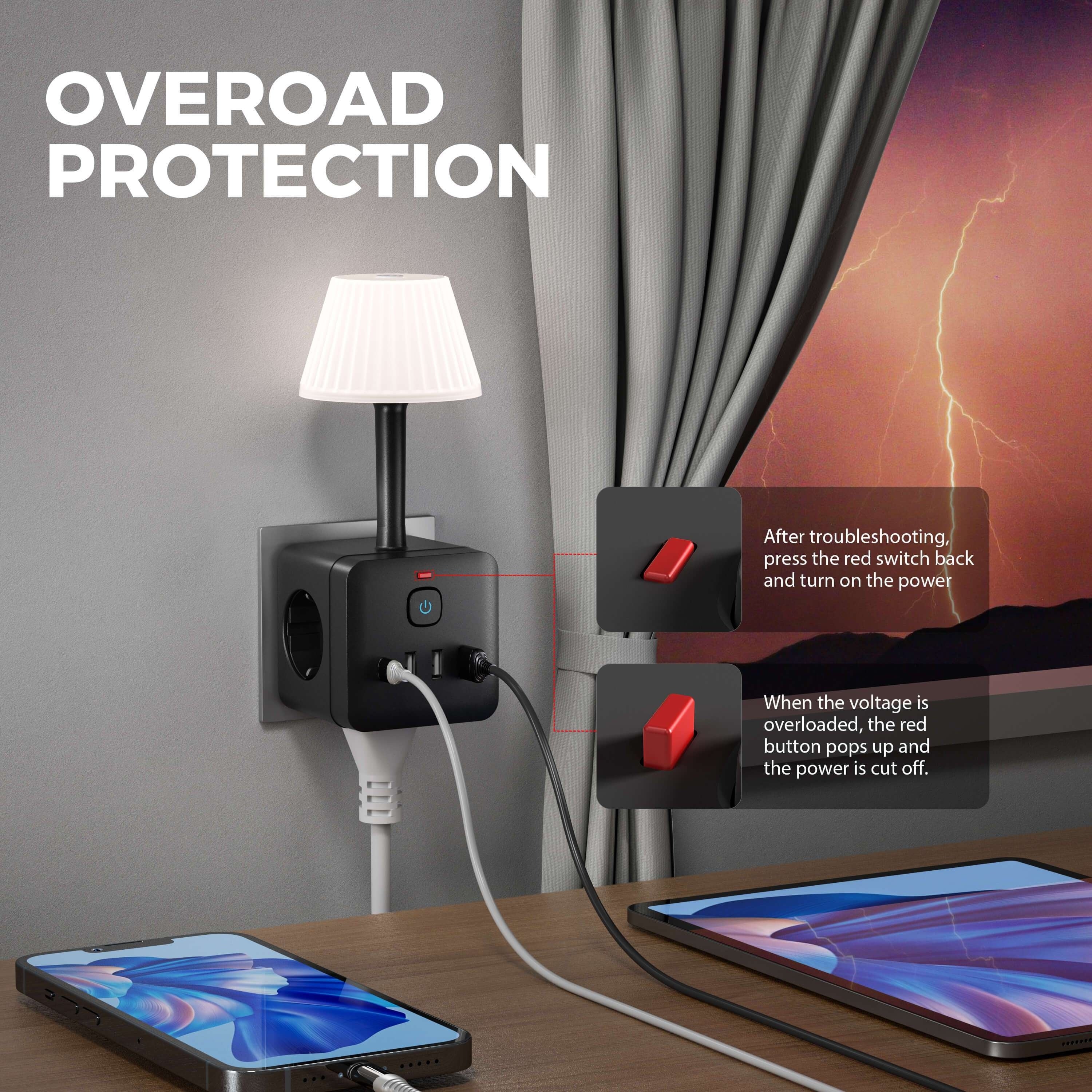 Smart 8-in-1 Night Light - For Smart Solutions and Lighting