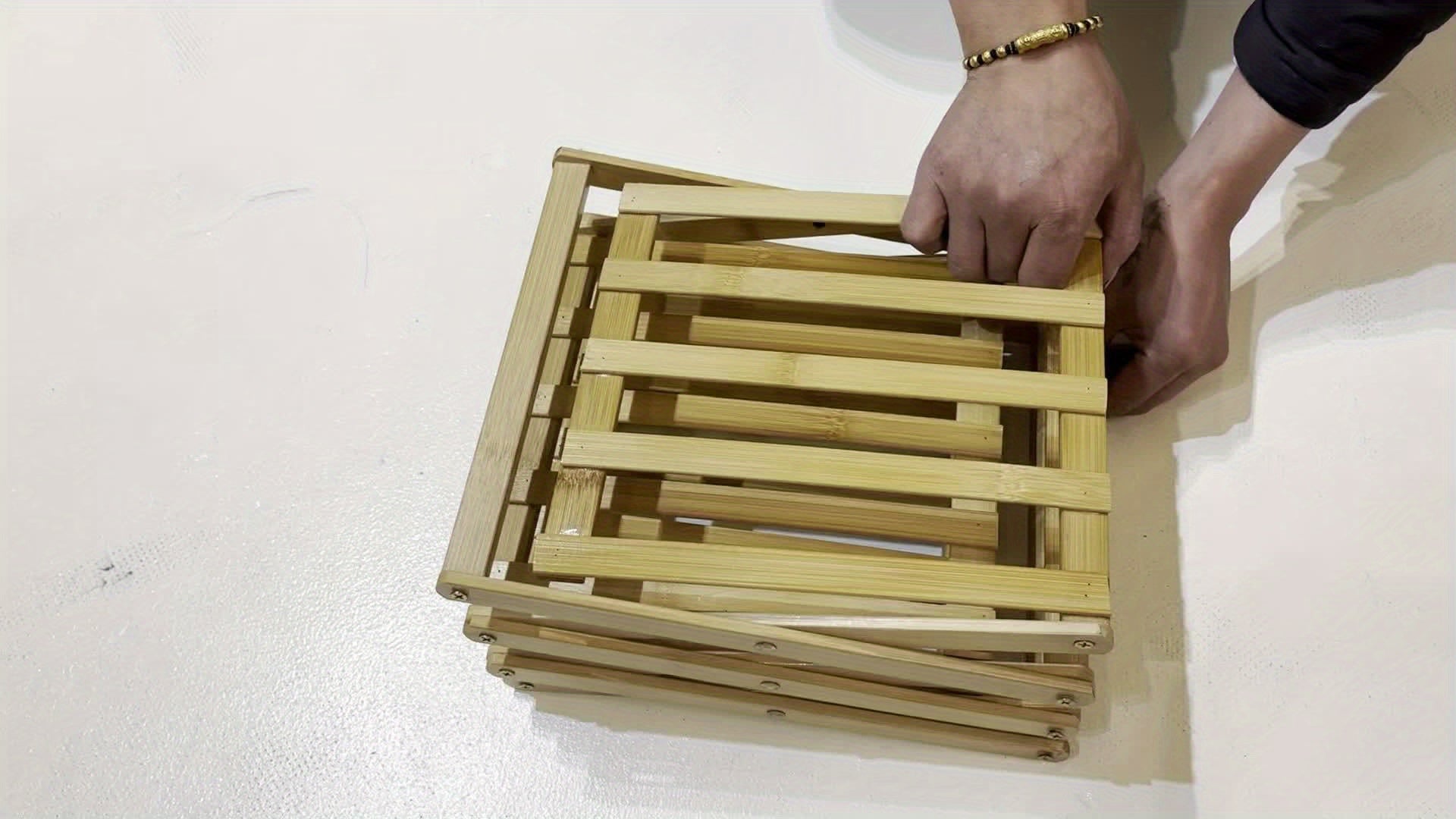 Smart Bamboo Shoe Rack – Compact and Practical for Any Entrance