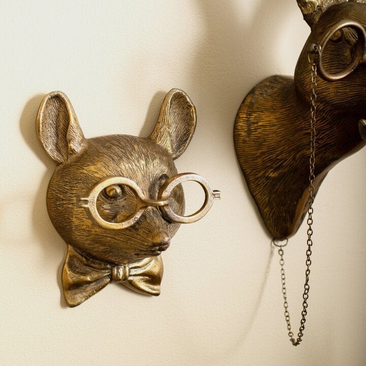 Playful Animal Head Wall Decoration - WallCritters