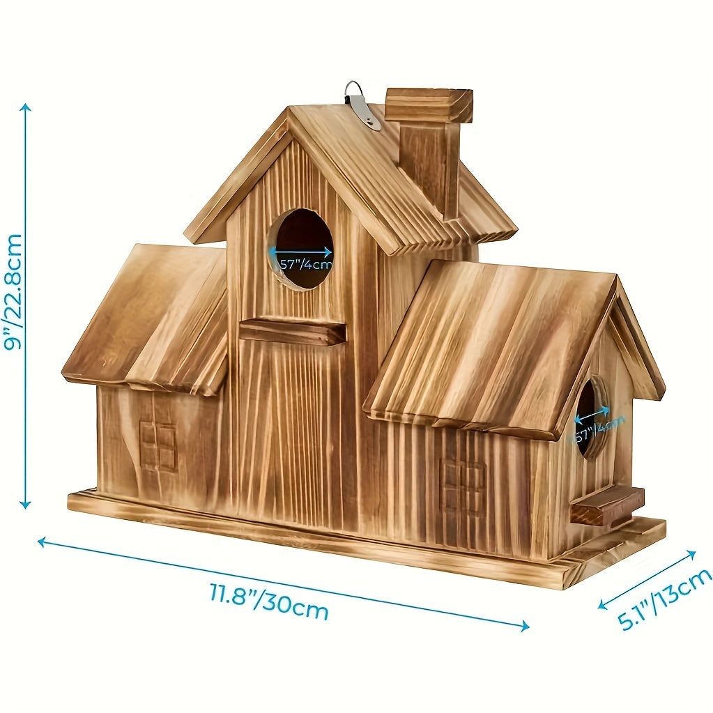 Rustic Birdhouse - For a Charming Garden Experience