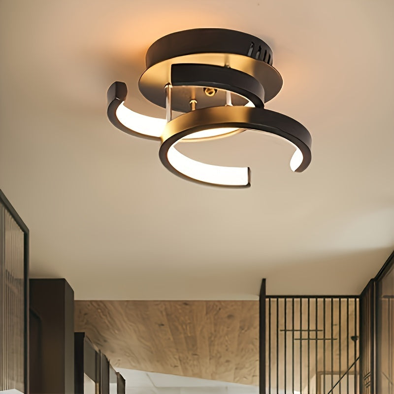 Futuristic CircleVibe Ceiling Lamp - For a Trendy and Well-Lit Space