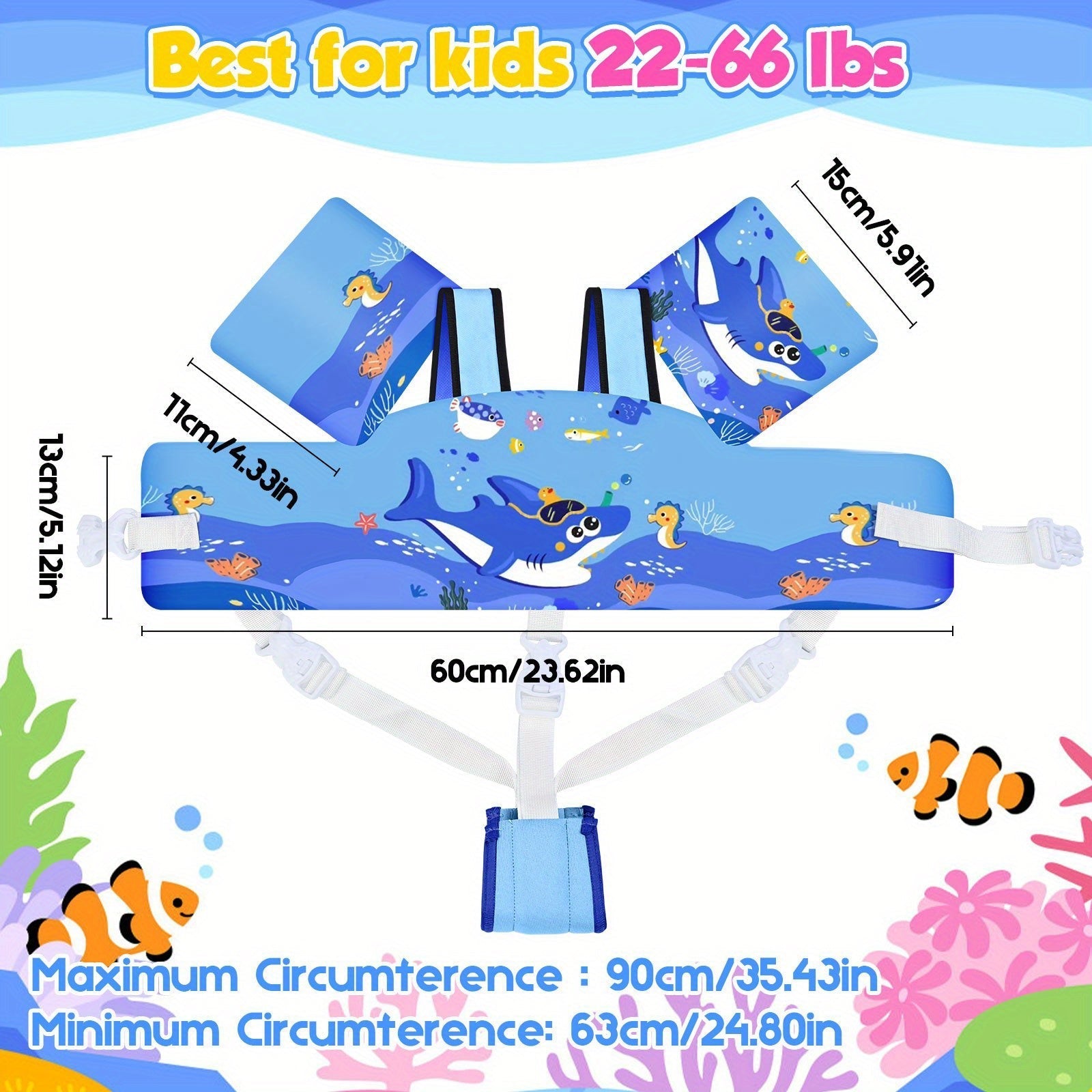 DinoGuard Children’s Life Jacket – Removable Wings & Safe Fit