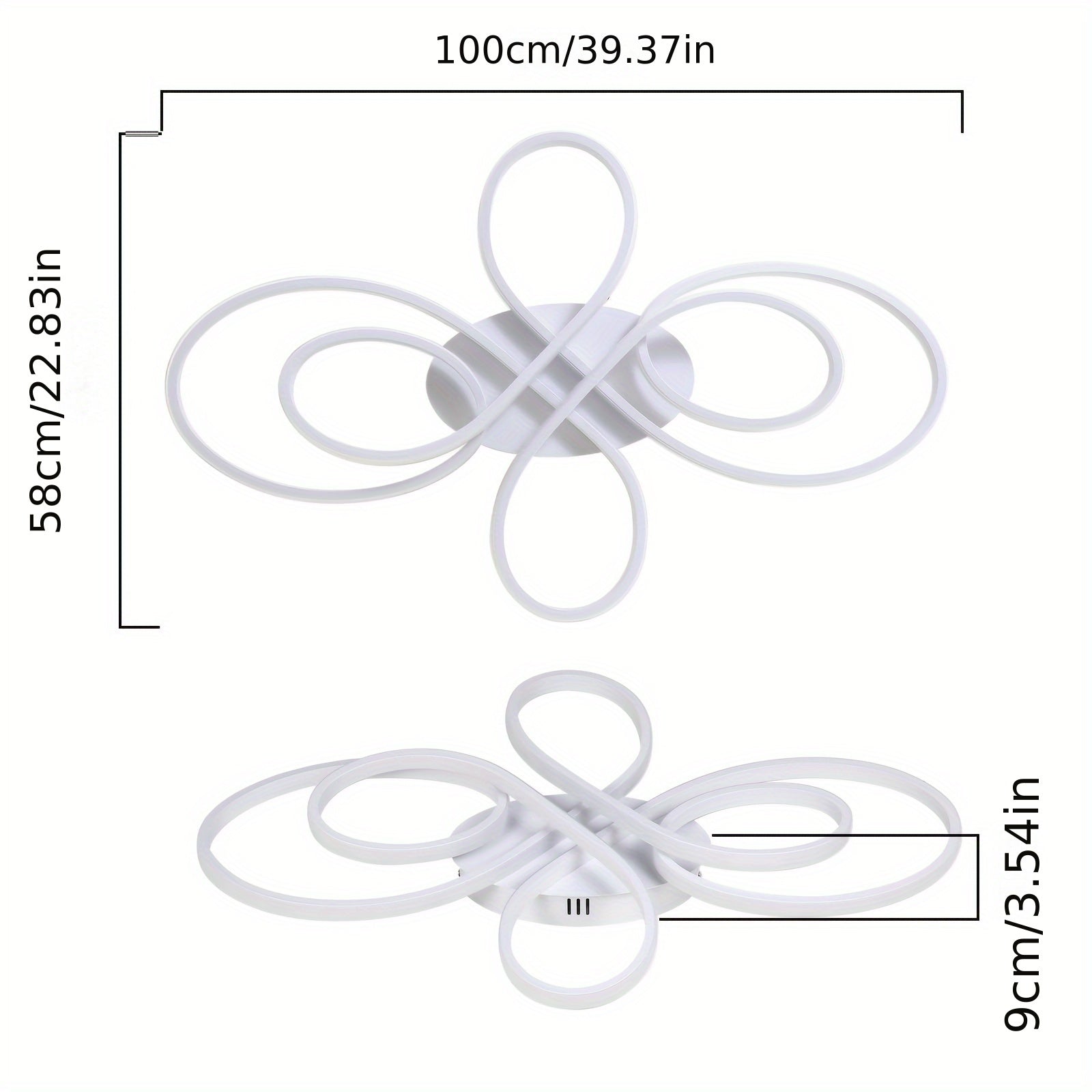 LED Ceiling Light 90W – Large Diameter and Dimmable