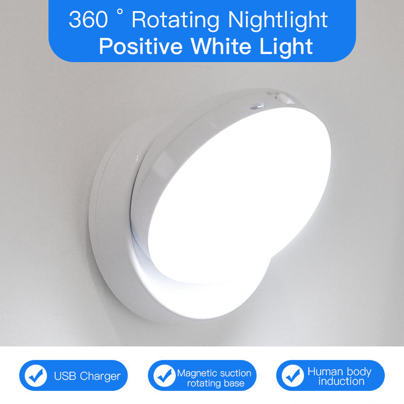 GlowGuard – Wireless Night Light with Motion Sensor and Automatic Switch-Off