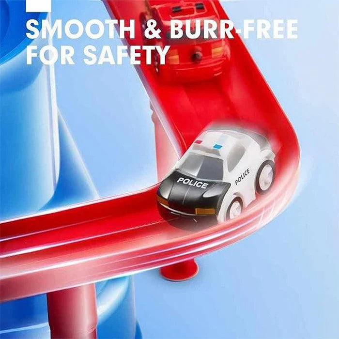 RescueTrack Adventure Set – Educational Rescue Vehicle Toy for Toddlers