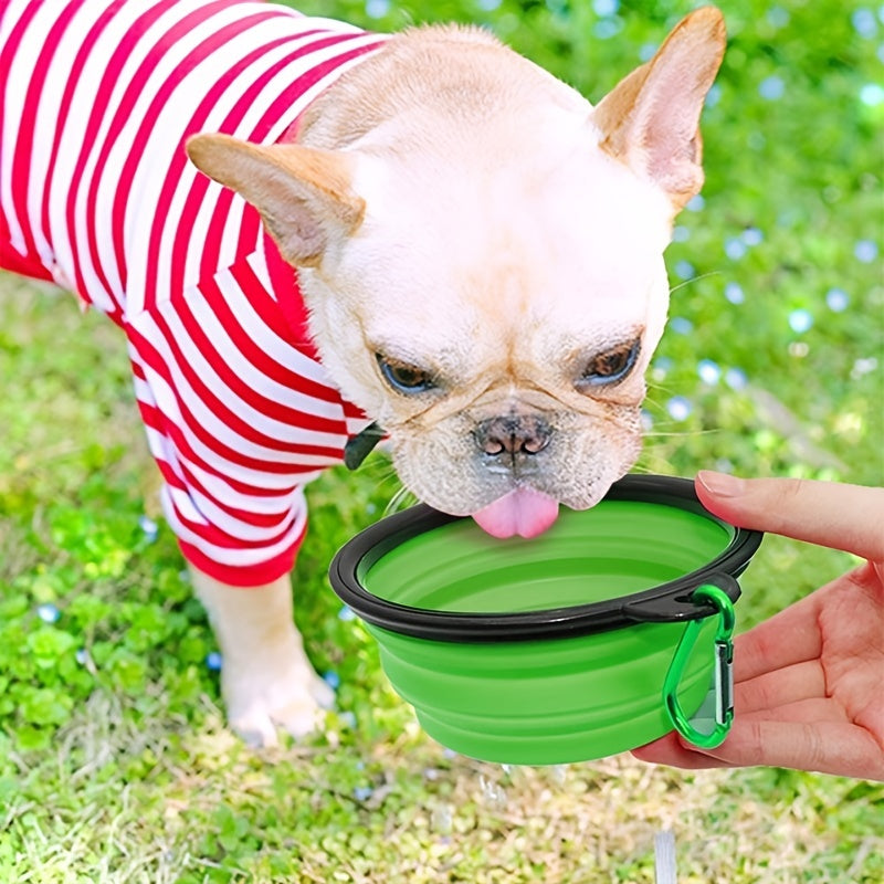 Foldable Pet Bowl – Durable and Compact for Dogs and Cats