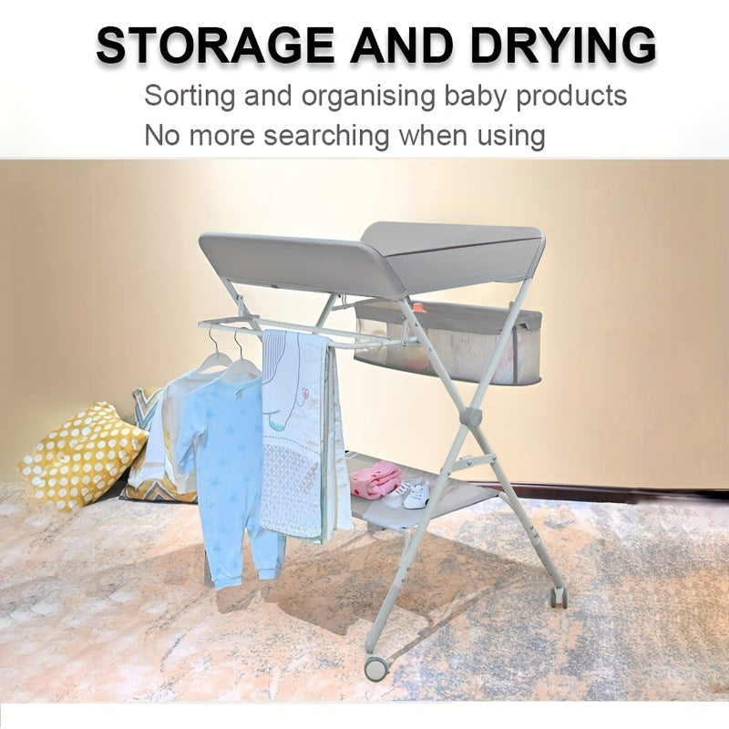 Adjustable and Portable Baby Changing Table – Perfect for Organisation and Comfort