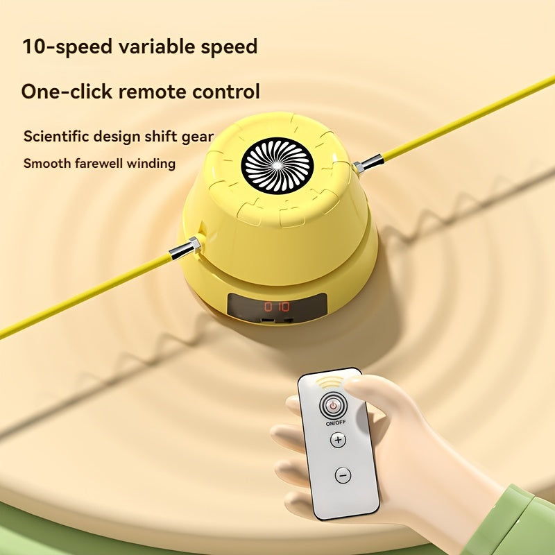 JumpSmart Electronic Skipping Rope – Wireless with Digital Counter and Remote Control