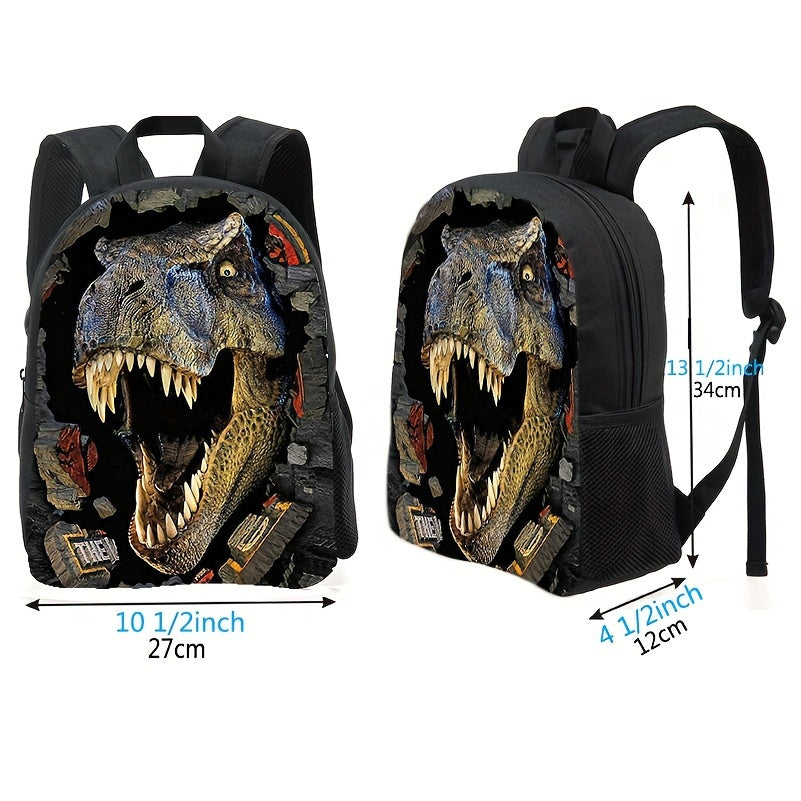 Dino Roar Backpack for Children - For an Adventurous School Day
