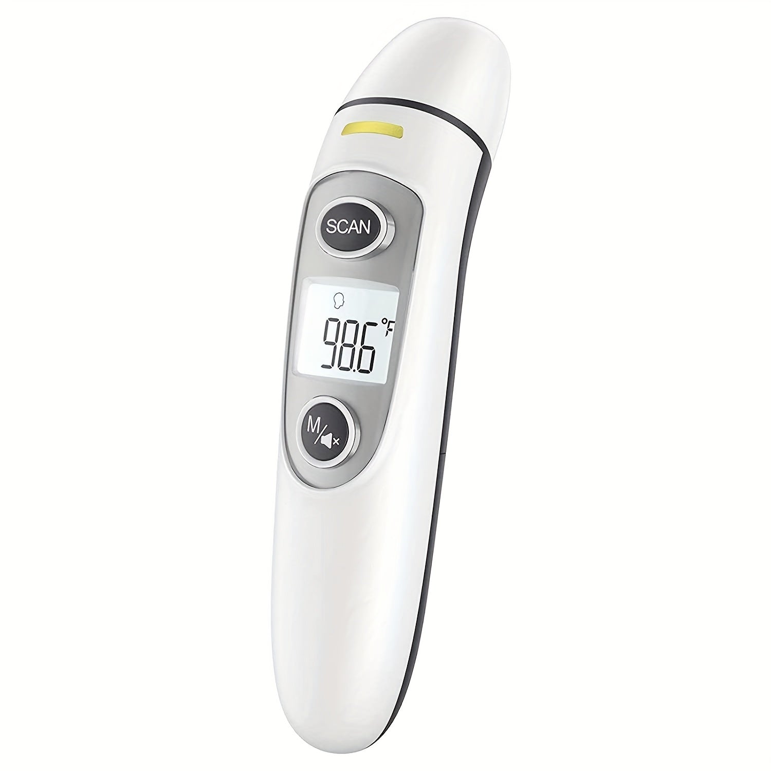 2-in-1 Digital Thermometer with Fast 1-Second Measurement – Suitable for Forehead and Ear