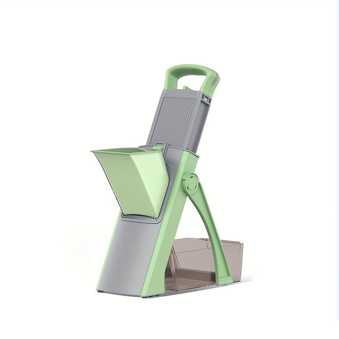 Multifunctional Vegetable Slicer – Safe, Adjustable and With Large Capacity