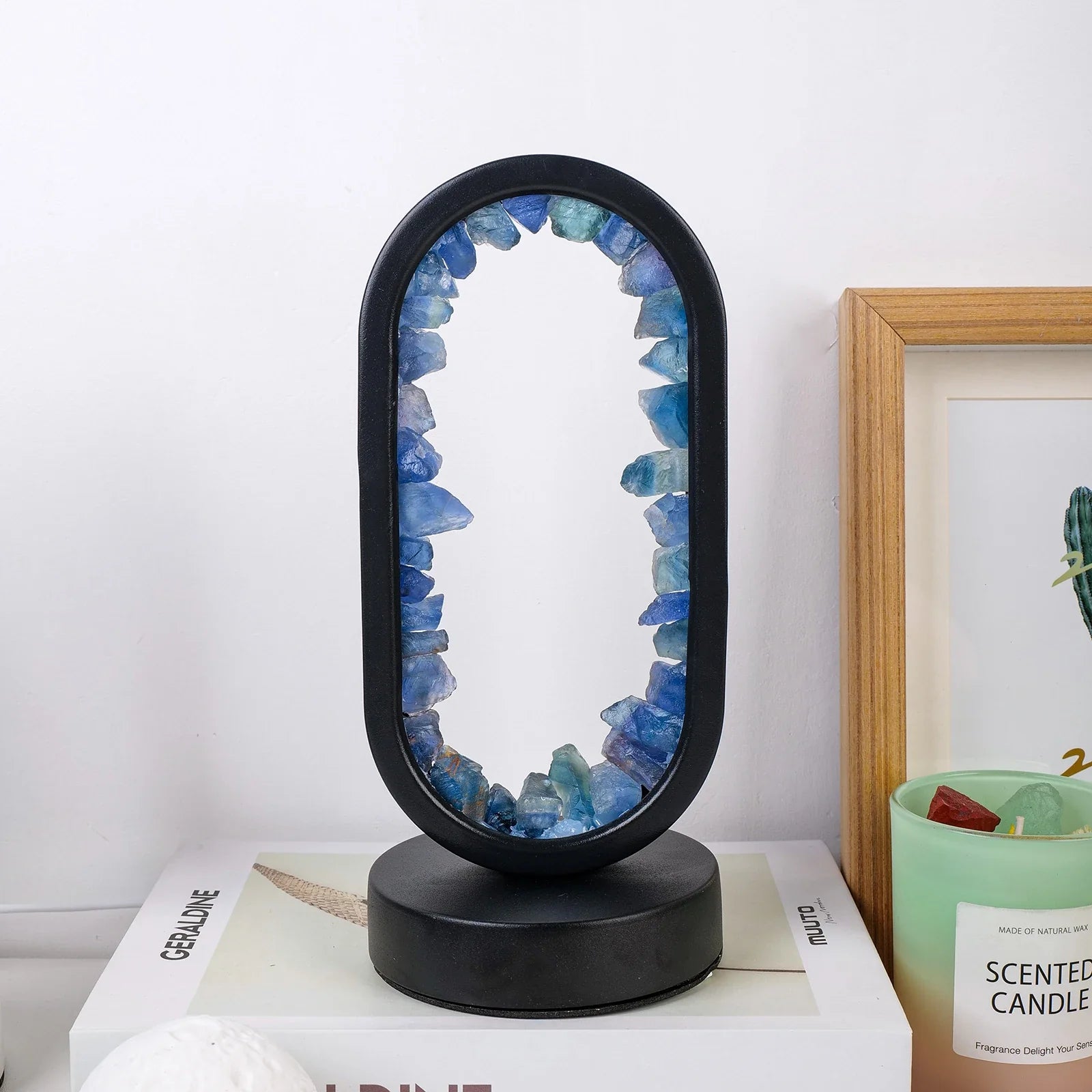 Handmade Amethyst Lamp - Serenith