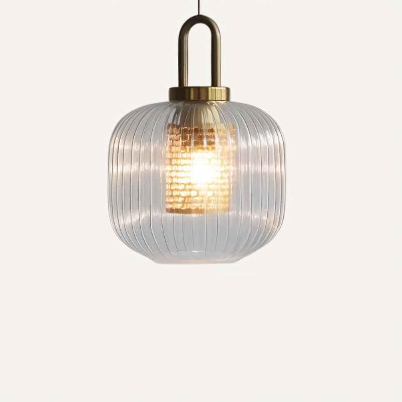 Pendant Light with Glass Shade - Atmospheric Lighting