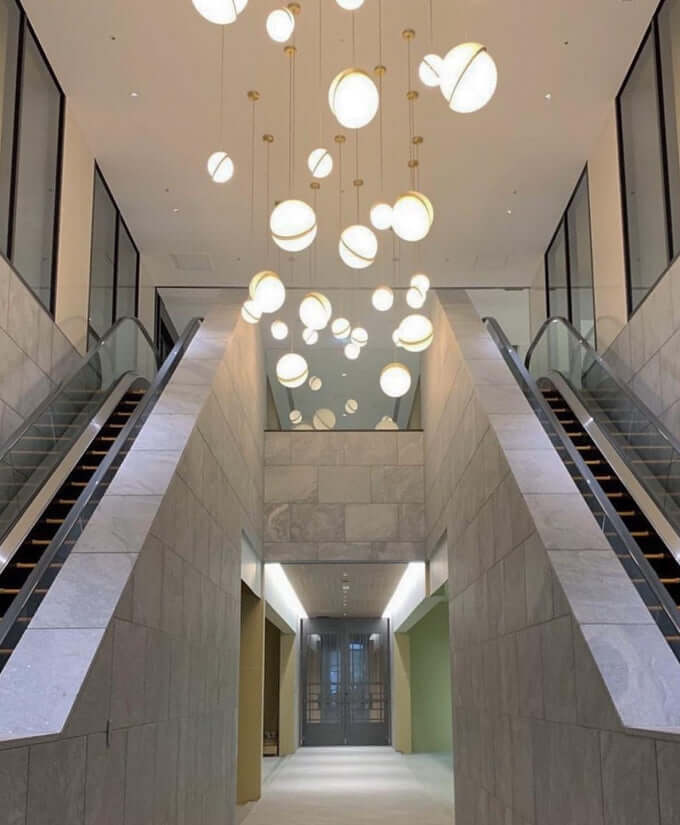 Half Moon Pendant Light - LED Pendant Light