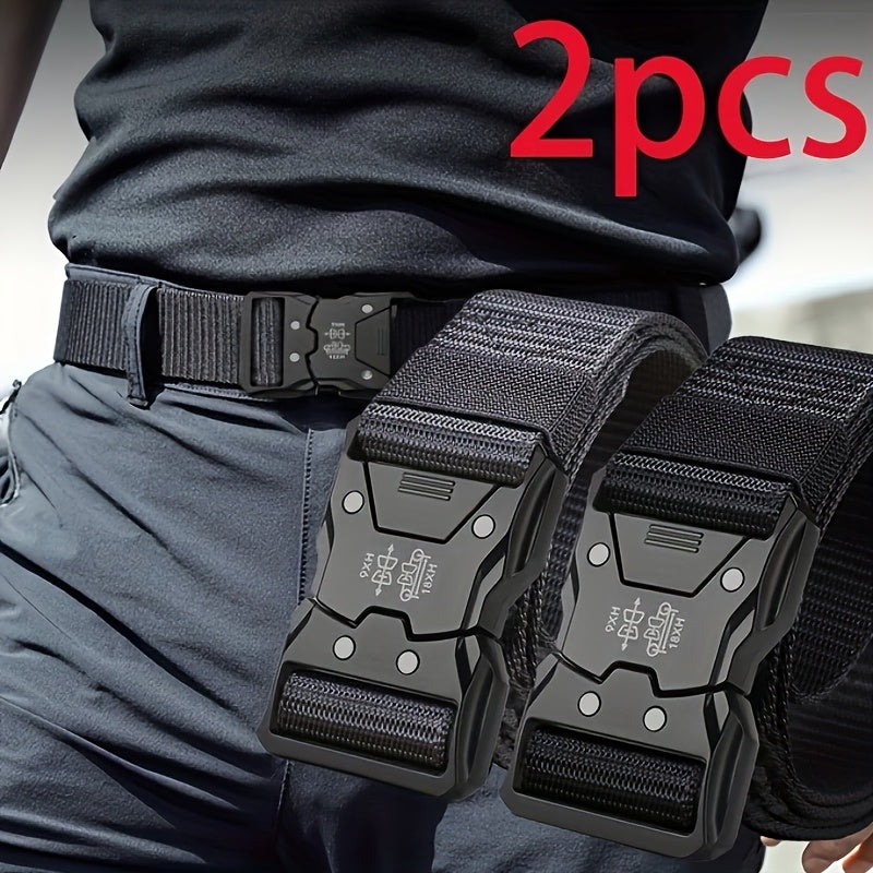 Unisex Tactical Nylon Belt – Durable, Breathable and Versatile