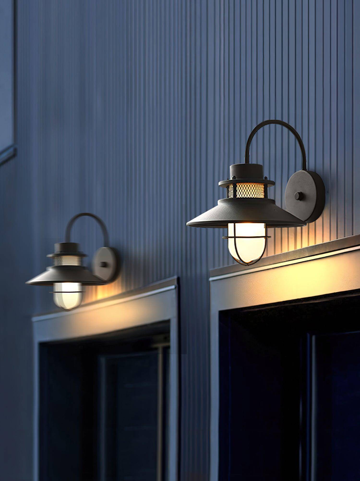 Industrial Outdoor Wall Light - Weatherproof