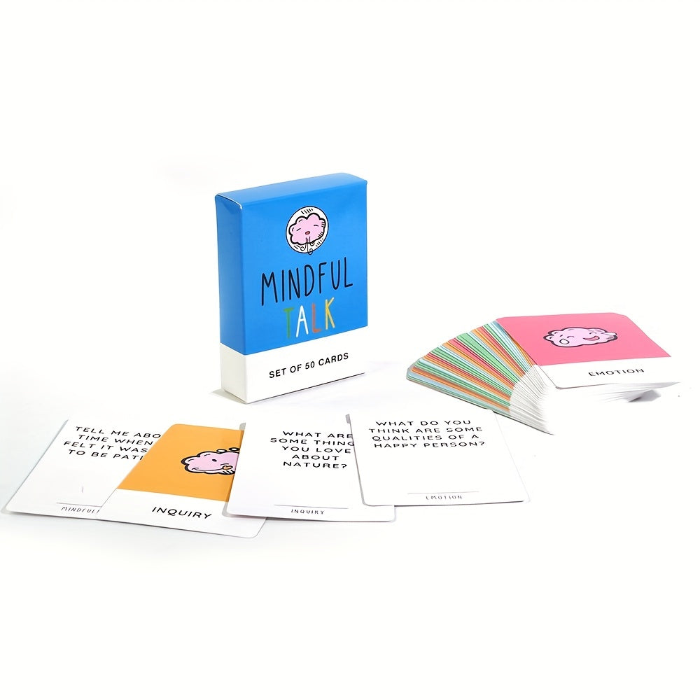 Mindful Conversation Cards - For Deep and Meaningful Conversations