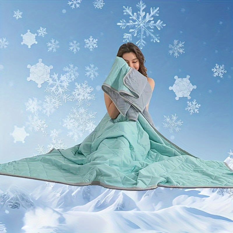 Reversible Cooling Summer Blanket – Lightweight & Breathable