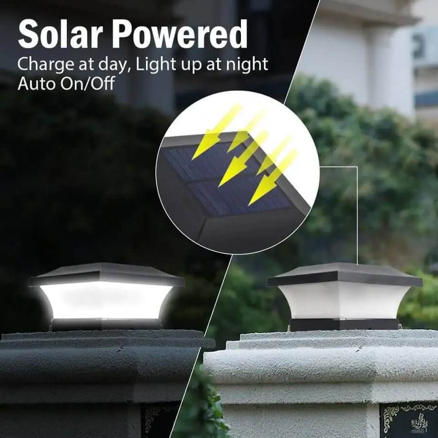 Sustainable Outdoor Lamp with Solar Energy