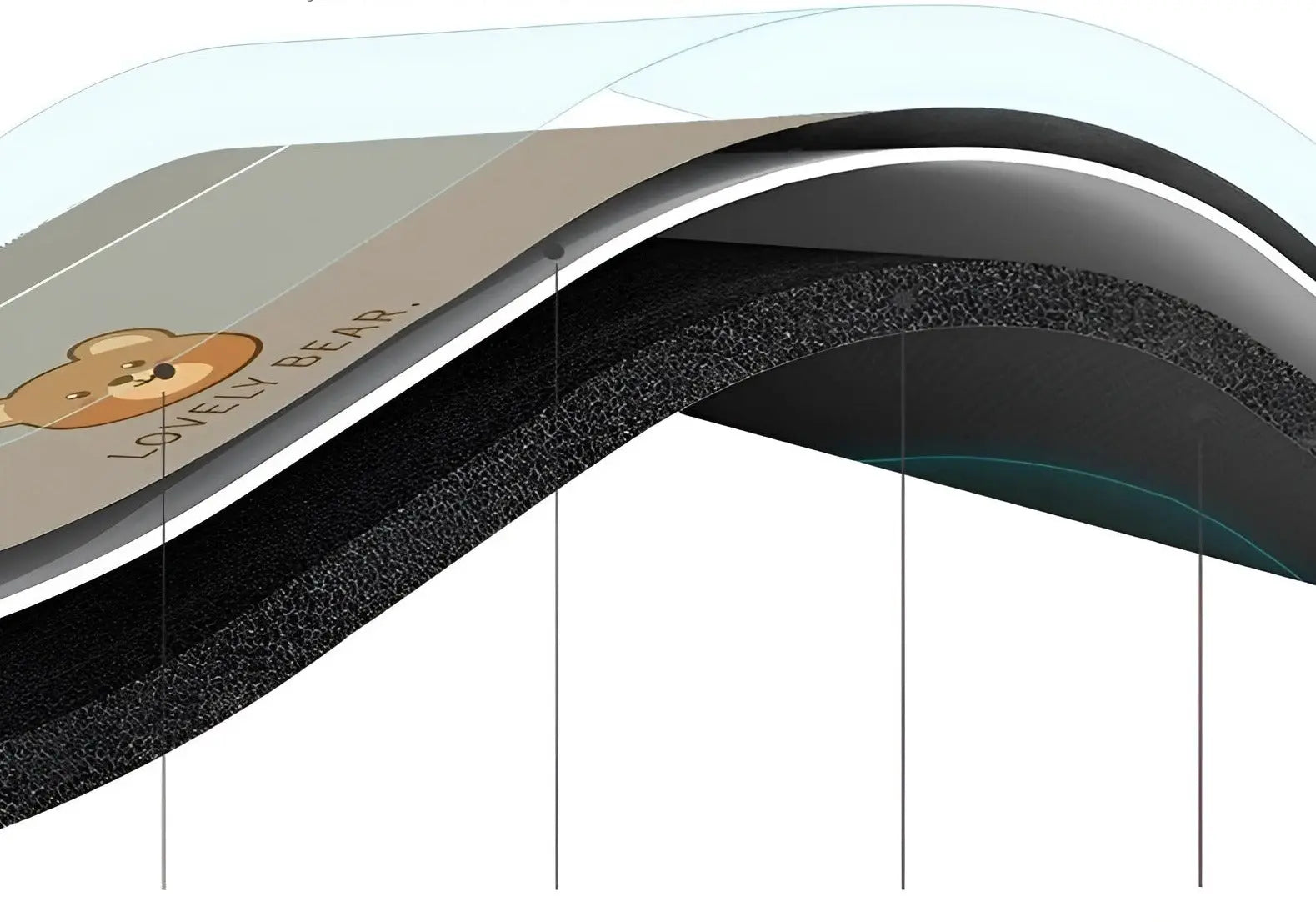 Quick-Drying Super Absorbent Non-Slip Kitchen Mat - SplashEase