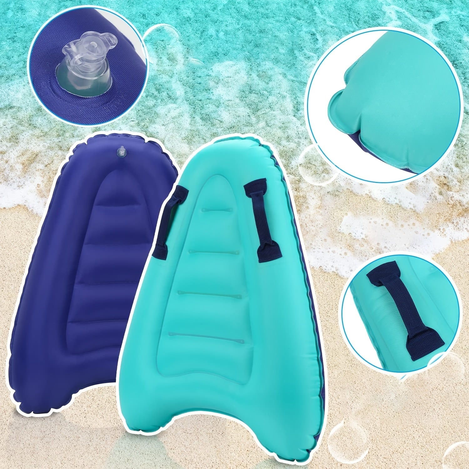 FloatBoard – Inflatable Surfboard with Handles