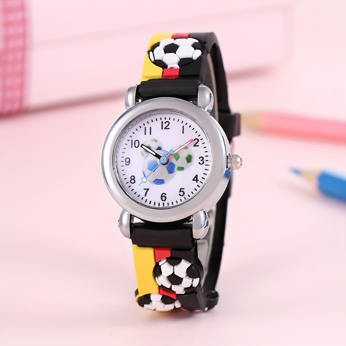 Football Cartoon Watch for Kids - Learn the Time with Fun