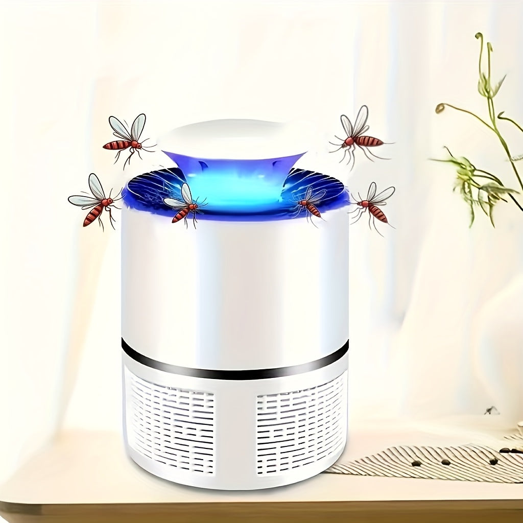 USB Silent Mosquito Lamp – Automatic Insect Catcher with Blue Light