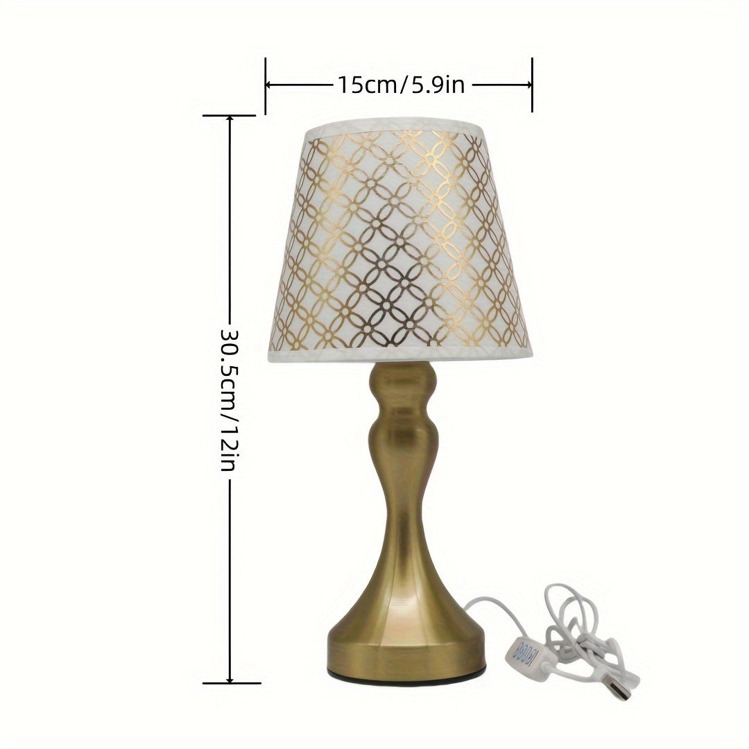 Golden Elegance Table Lamp - Refined Style for Any Space