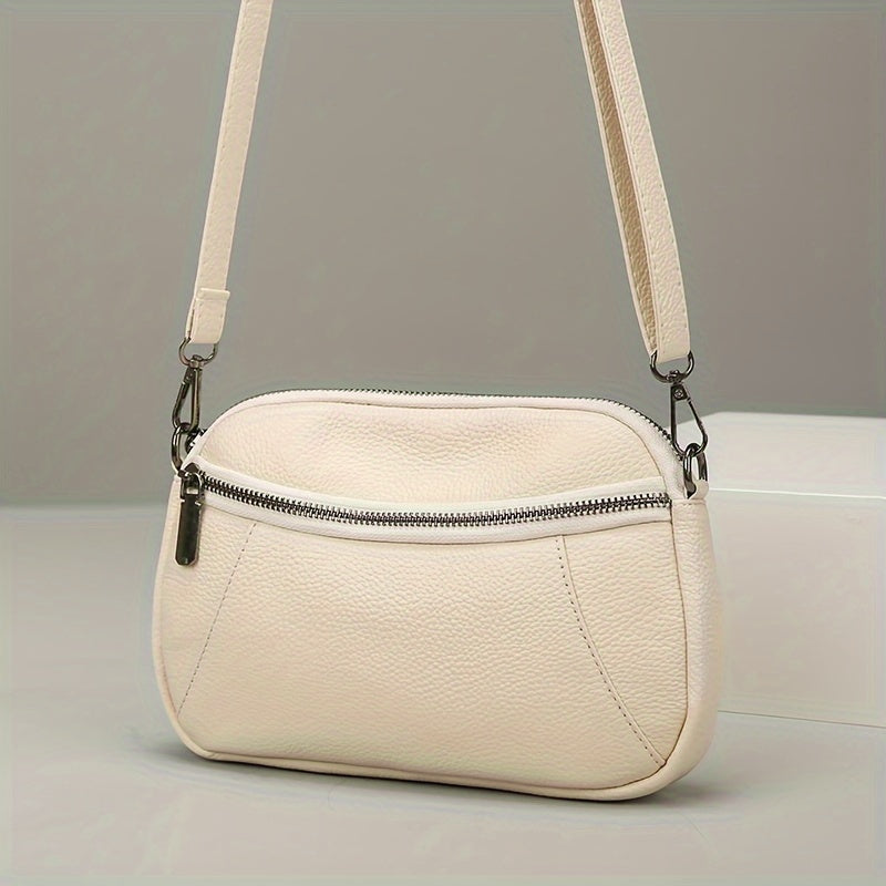 Classic Chic Leather Crossbody – Timeless and Functional