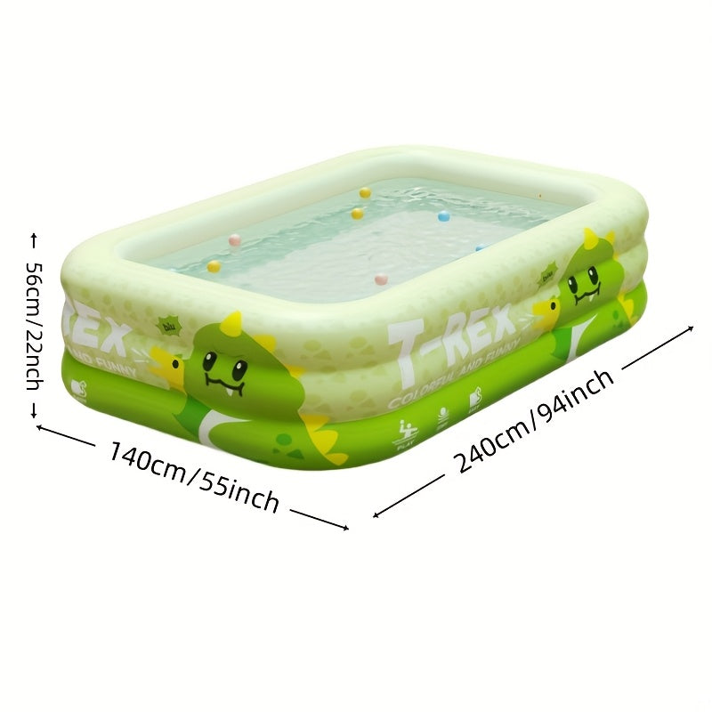Dino Inflatable Pool – Safe, Playful and Comfortable