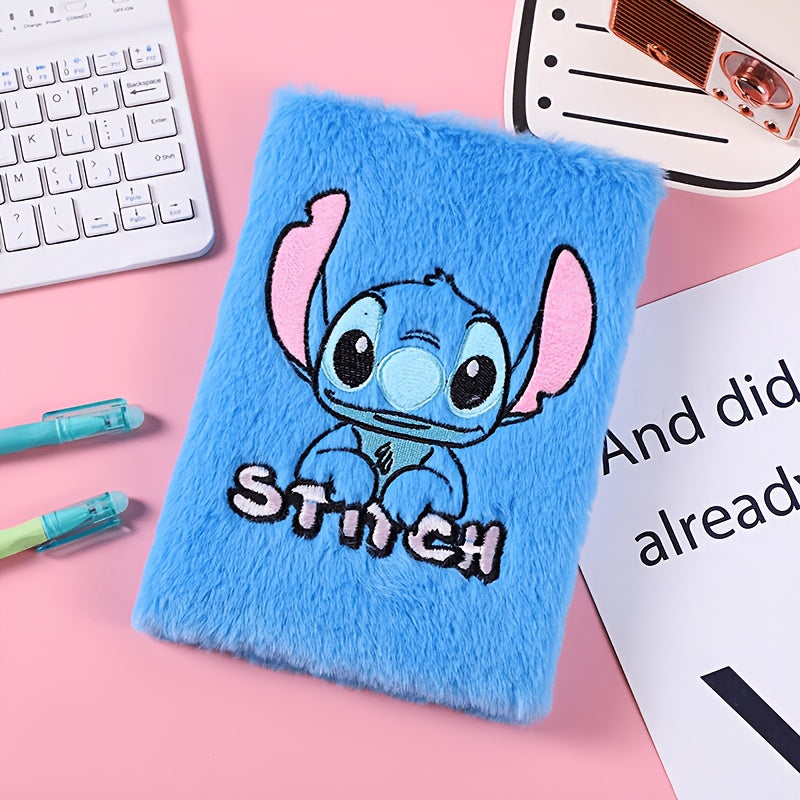 Stitch Plush Diary – Kawaii Cartoon Notebook for Adults and Children