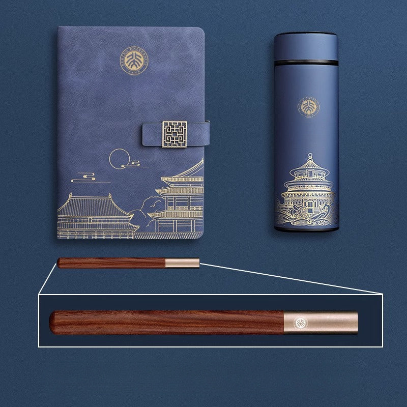 Exclusive Gift Set Forbidden City – Notebook, Thermos Flask and Pen in Luxury Box