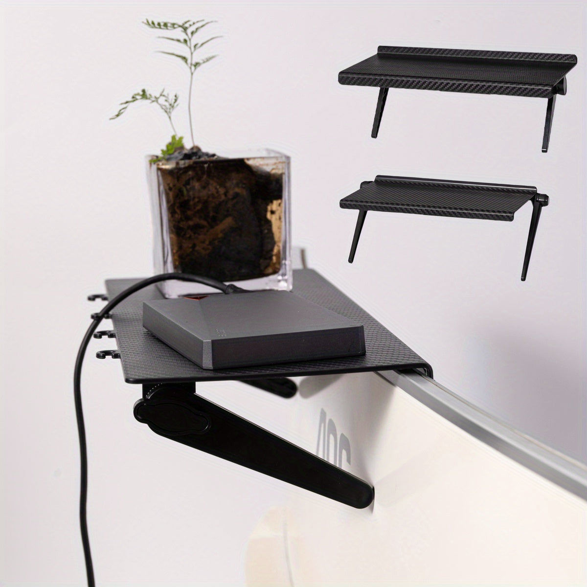 Practical Adjustable TV Storage Shelf – Compact and Functional for Media