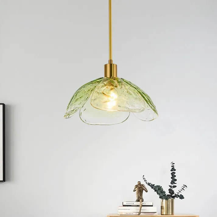 Flower Leaf Pendant Light - Elegant Night Lamp