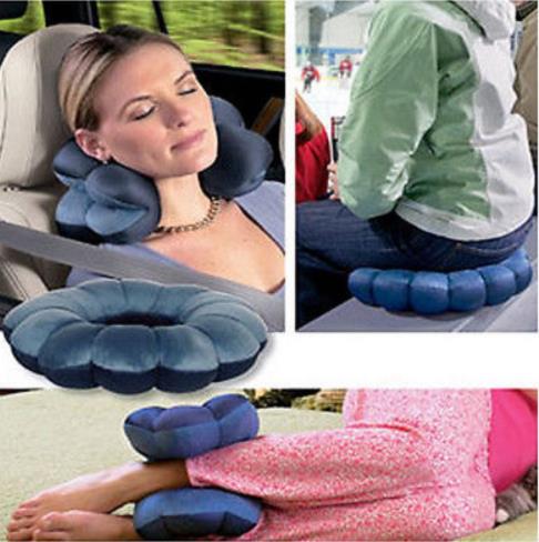 ComfortSphere Adjustable Pillow | Breathable neck and lumbar support for travel and home